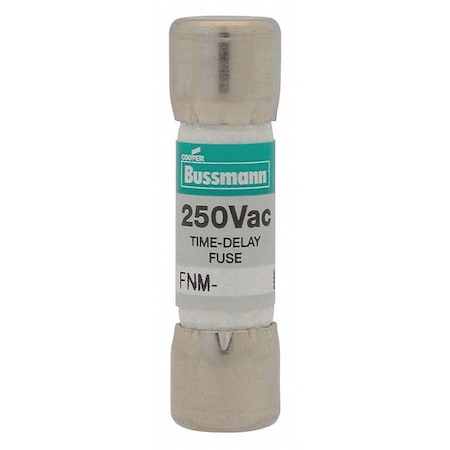 Midget Fuse, Time-Delay, 7A, 250V AC, Non-Indicating, 10kA at 125V AC, 200A at 250V AC