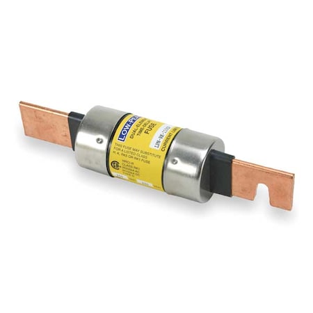 UL Class Fuse, RK1 Class, Time-Delay, 125A, 250V AC, Non-Indicating