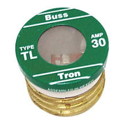 Plug Fuse, 30A, 10kA at 125V AC, 4 PK