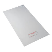 Disposable Tacky Mat, Polyethylene, 1.5 mil Thick, 36 in W x 36 in L, Clear, 30, 4 PK