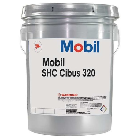 5 gal Gear Oil Pail 320 ISO Viscosity, 140 SAE, Amber