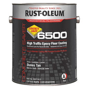 1 gal Floor Coating, High Gloss Finish, Dunes Tan, Solvent Base