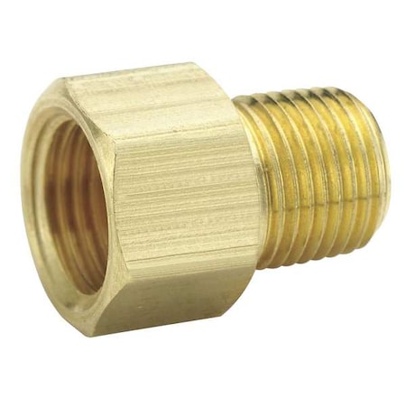 1/4" MNPS x 5/16" Flare Brass Connector 10PK