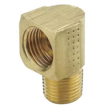 1/4" MNPS x 3/8" Flare Brass 90 Degree Elbow 10PK