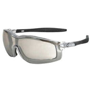 RT1, Safety Glasses, Anti-Fog & Anti-Scratch, Light Gray Lens, Gray Frame, Full-Frame