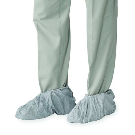 Disposable Shoe Covers, Tyvek(R) 400, White, Slip Resistant Sole: No ,Universal