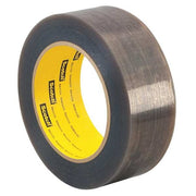 Film Tape,1 in x 36 yd,Gray,6.7 mil