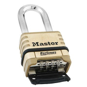 Combination Padlock, Bottom, Black/Silver