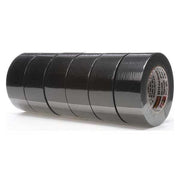 Masking Tape, 48 mm W x 55 m L, 5.3 mil Thick, Black, Rubber Adhesive, 24 PK