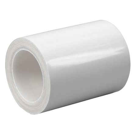 Sealing Tape, White, 5 yd L, 4 in W