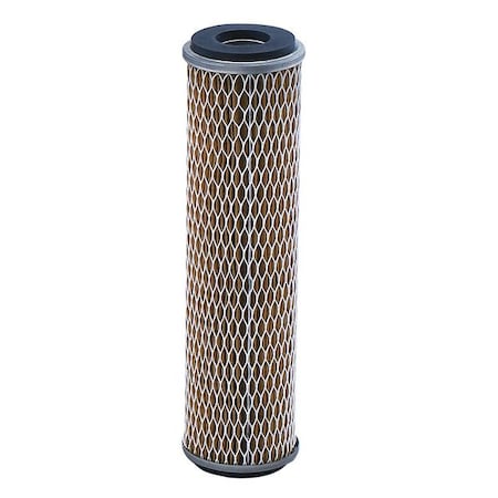 Pleated Filter Cartridge, 21 gpm, 20 Micron, 2-1/2" O.D., 29 5/8 in H