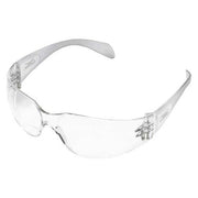 Starlite Reader Safety Glasses, Clear Wraparound Frame, 1.3 Diopter, Clear Lens, Universal