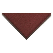 Entrance Mat, Olefin, 1/4 in Thick, Burgundy, 3 ft W x 5 ft L