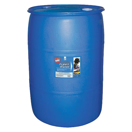 Fleet Wash Concentrate, Truck and Trailer Wash, 55 gal, Butyl-Free