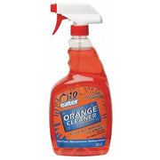 Cleaner/Degreaser, 32 Oz Trigger Spray Bottle, Liquid, Orange