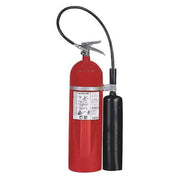 Fire Extinguisher, 15 lb Capacity, Class BC ,UL Rating10B:C ,Carbon Dioxide