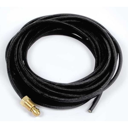 Gas Hose,Braided Rubber,25 Ft (7.6m)
