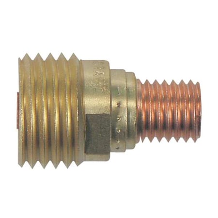 Gas Lens,Copper / Brass,0.040 In,PK2
