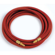 Power Cable,Red Braided Rubber,12.5 Ft