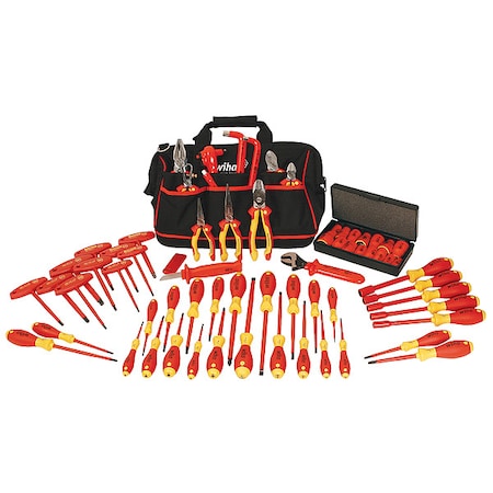 Insulated Tool Set,66 pc.