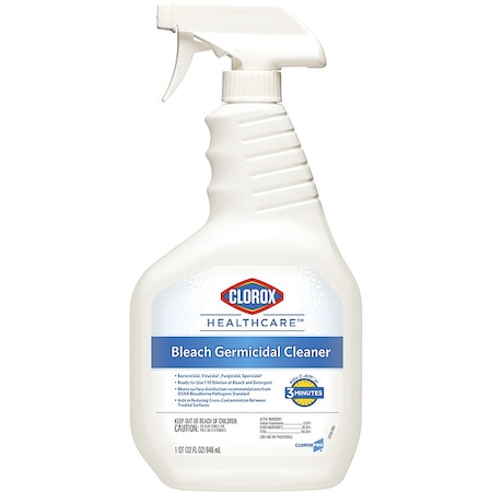 Cleaner and Disinfectant, 32 oz. Trigger Spray Bottle, Unscented, 6 PK