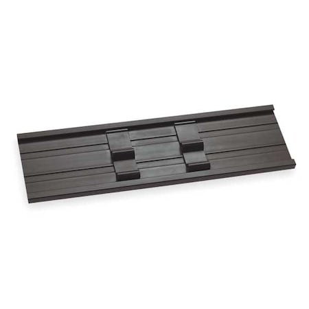Pad Holder,Plastic,17 In x 5 In,Black