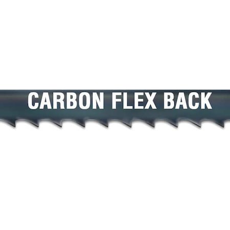 Band Saw Blade, 100 ft. L, 1/4" W, 14 TPI, Carbon Steel, 0.025" Thick