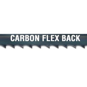 Band Saw Blade, 11 ft. 1 in L, 1/2" W, 6 TPI, Carbon Steel, 0.025" Thick