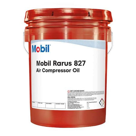 Mobil Rarus 827, Compressor, 5 gal., ISO 100, SAE Grade 30