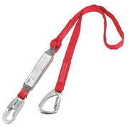 PRO(TM) Pack Shock Absorbing Lanyard, 6 ft. Length, Snap Hook, Steel, 1 Leg(s)