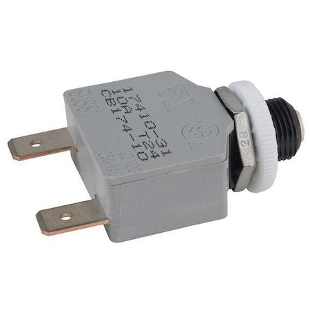 Panel Mount Circuit Breaker, 10 A, 32V DC