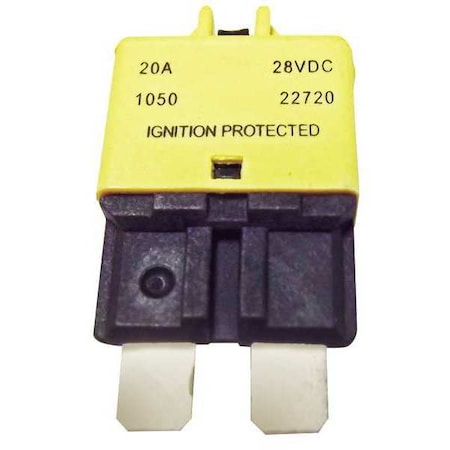 Automotive Circuit Breaker, CB227 Series, 20 A
