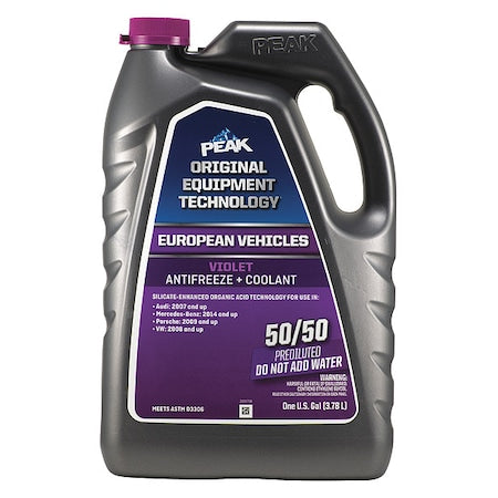 Antifreeze Coolant,1 gal. Sz,Violet