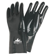 6924 Chemical Resistant Gloves, Neoprene, 14 in L, 53 mil, Black, XL, 12 PK