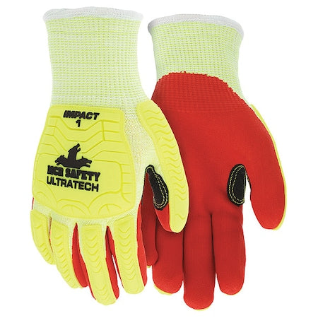 Coated Gloves, Cut Level A5 ,Dipped ,Foam Nitrile ,Sandy ,S 12 PK