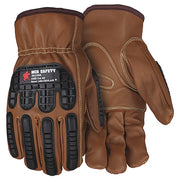 Leather Gloves, Cut Level A5 ,XL 12 PK