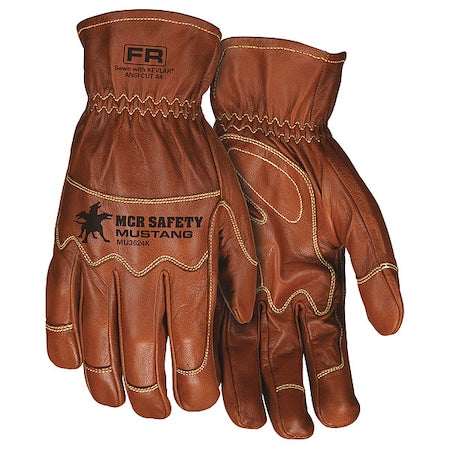 Leather Gloves, Cut Level A4 ,L 1 PR