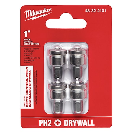 4 pc. Drywall Screw Setter