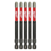 3-1/2 in. Phillips No 3 SHOCKWAVE Impact Duty Power Bit (5 pk)