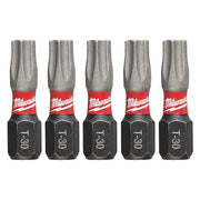 1 in. TORX T30 SHOCKWAVE Impact Duty Insert Bit (5 pk)