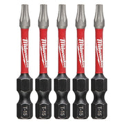 2 in. TORX T15 SHOCKWAVE Impact Duty Power Bit (5 pk)