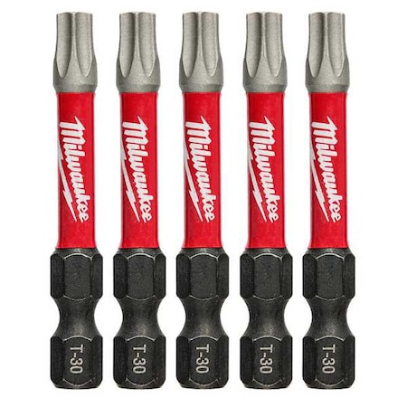 2 in. TORX T30 SHOCKWAVE Impact Duty Power Bit (5 pk)