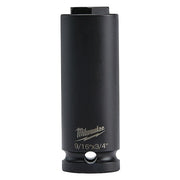 SHOCKWAVE Lineman's 6 Point 9/16 in. and 3/4 in. 2-in-1 Socket