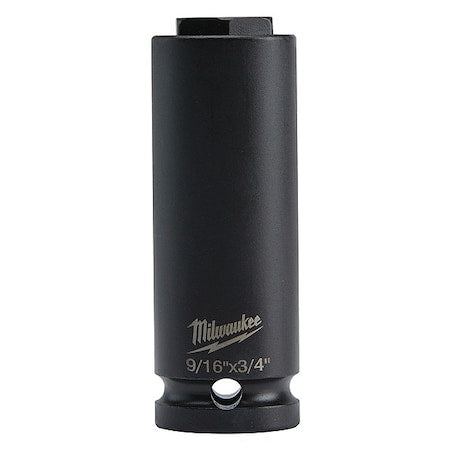 SHOCKWAVE Lineman's 6 Point 9/16 in. and 3/4 in. 2-in-1 Socket