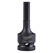 SHOCKWAVE Lineman's 1/2 in. Drive 5/16 in. - 8mm Hex Bit Socket
