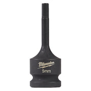 SHOCKWAVE Lineman's 1/2 in. Drive 5mm Hex Bit Socket