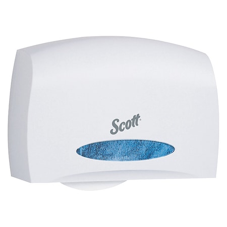 Toilet Paper Dispenser,(1) Roll,White