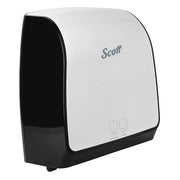 Pro Automatic Hard Roll Towel Dispenser, White, use Blue Core Towels, 12.66" x 16.44" x 9.18", Qty 1