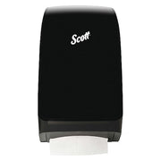 Scottfold Folded Towel Dispenser (39711), Black, 10.66" x 5.48" x 18.79" (Qty 1)