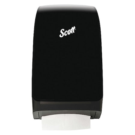 Scottfold Folded Towel Dispenser (39711), Black, 10.66" x 5.48" x 18.79" (Qty 1)